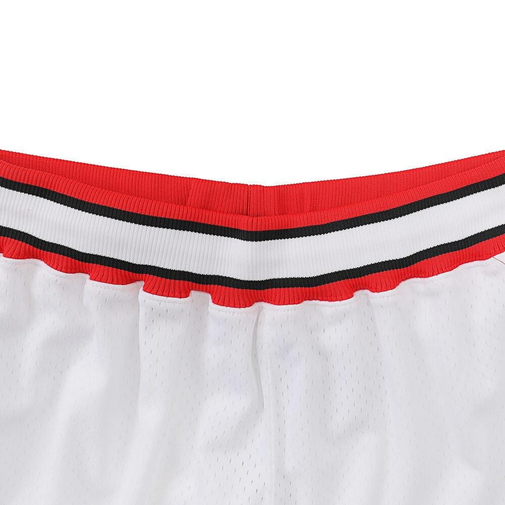 Mitchell & Ness NBA Authentic Shorts Chicago Bulls 1996-97 'White Red' Men's ASHRCP19040-CBUWHIT96