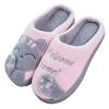 Frauen Winter Zu Hause Hausschuhe Cartoon Katze Hausschuhe Anti Slip Weiche Warme Plüsch Innen Haus Hausschuhe Schlafzimmer Paare Boden Schuhe