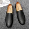 Leder Herren Freizeitschuhe Luxus 2024 Herren Loafer Mokassins Atmungsaktive Slipper Schwarze Autofahrerschuhe Größe 37-45 Leicht Bequem