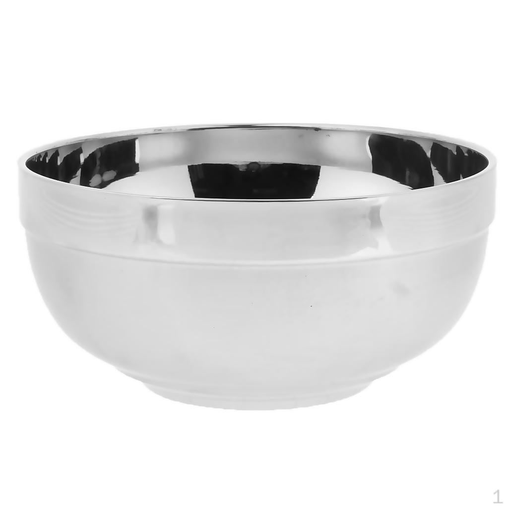 Lightweight Stainless Steel Serving Mixing Bowls
