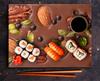 Glass Plate Cutting Board 52X40 Chocolate