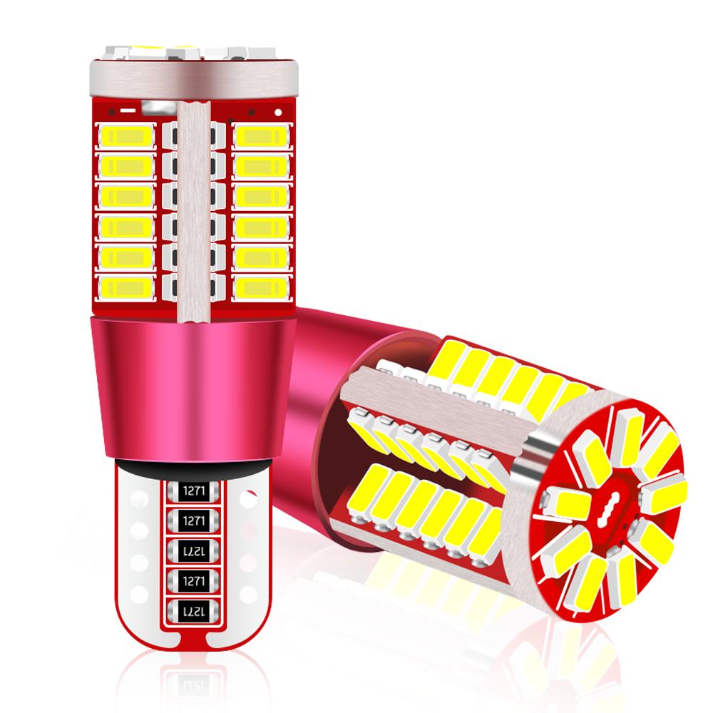 

2pcs T10 W5w Led Bulb 3014 57SMD 1140LM 6000K 12v LED Car Clearance Lights Led Reversing Light Reading Lights Car Interior Light