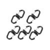 1/5Pcs 360 Degrees Rotating Hook Portable Lightweight Outdoor Camping Hiking S-shaped Swivel