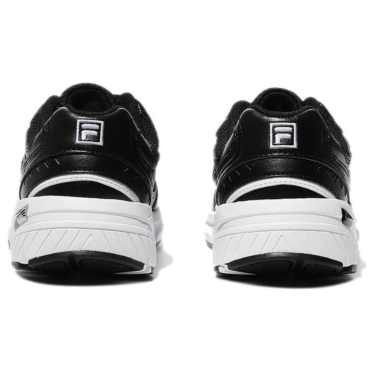 FILA Textile, Mesh Low top Running Shoes Unisex Black Korean Style 1RM01141D_021