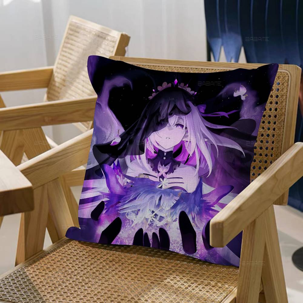 Honkai-Star Rail C-Castorice pillow cover sofa cushion cover home room decoration children gift