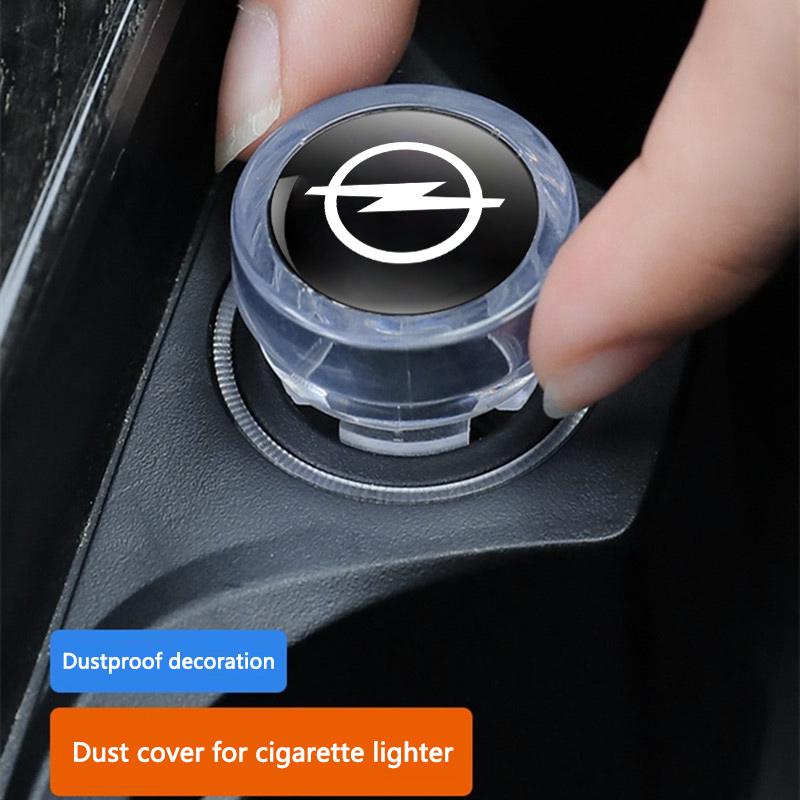 High Quality Car Cigarette Lighter Cover DustProof Auto Decoration For Opel Corsa D Astra Insignia Mokka Adam Combo OPC Vauxhall