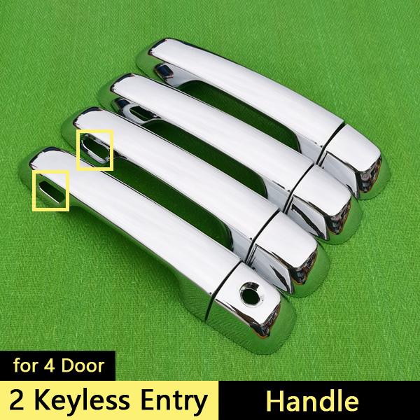 For Lexus GX460 2010 - 2017 Luxurious Chrome Handle Cover Trim Set GX J150 2011 2012 2013 2014 2015 2016 Accessories Car