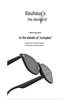Cross X03 Bluetooth Smart Glasses: Anti-Blue Light, Multifunctional Sunglasses for Outdoor Cycling.