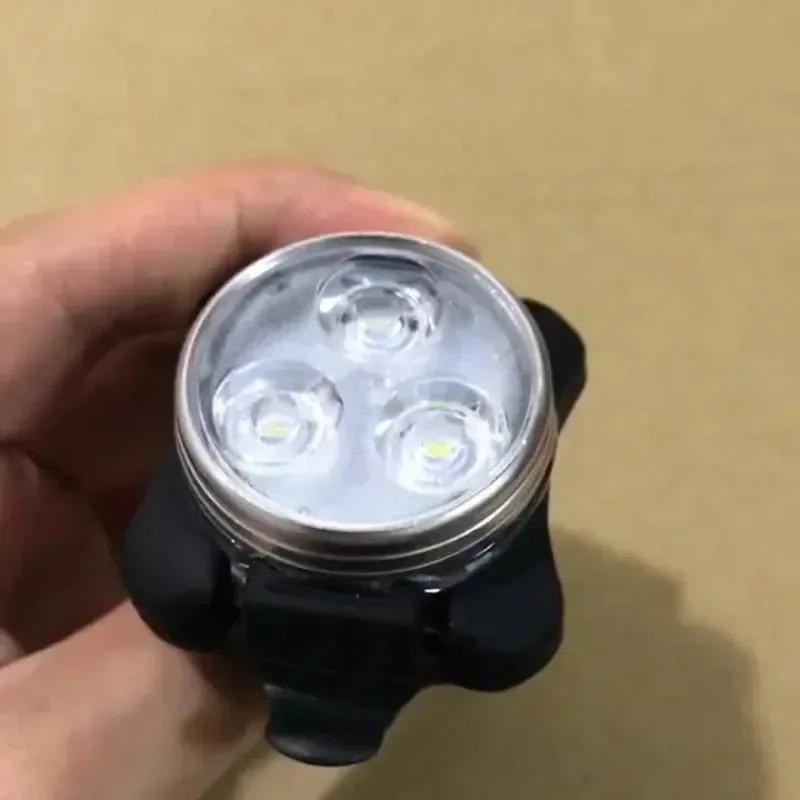 For Waterproof MTB Cycling Lamp Bike Accessories 1pcs Bicycle Front Rear Light Bike Warning Taillight USB Rechargeable LED Bike