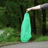 Nylon Green Fish Cage Foldable Thread Collapsible Fish Cage Lightweight Fishing Net Bag  Fishing