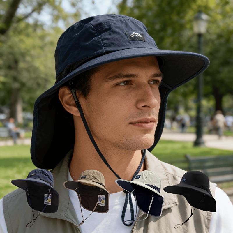 One-piece Sun Hat Neck Climbing Hat for Men and Women Outdoor Camping Mountain Climbing and Fishing
