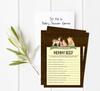 Inkdotpot Gender Neutral Who Knows Mommy BestA  Baby Shower GameA  Cards-FunA  Activity Cards Set Of 50A  Jungle Animals Party