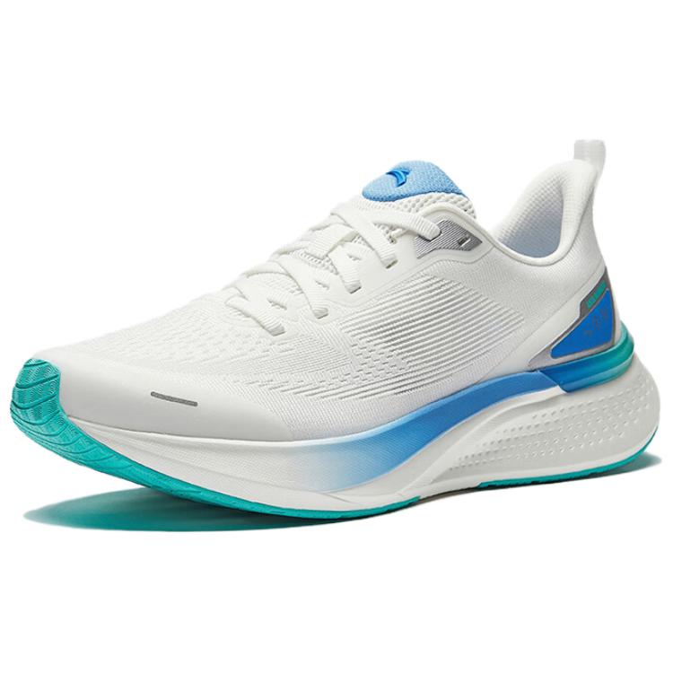 Anta Hydrogen Run Seven Comfortable Versatile Durable Breathable Low-Top Casual Running Shoes Men Sneaker White Blue 112525541-2