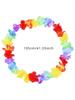10Pcs Torpil Hawaiian Artificial Flower Necklace Aloha Luau Hawaii Theme Party Garland Summer Beach Wedding Birthday Party Decor