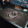 Francoforte calcio Tappetino per Mouse Grande Tavolo da Gioco Cuscino Antiscivolo Laptop Tablet Mousepad Grande Tappetino XXL PC Mini Tappetino da Gioco Con bordo bloccato_XIA