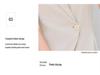 Women's Black Short-Sleeve Suit Jacket – Summer Lightweight, Elegant, Slimming, Professional Wear