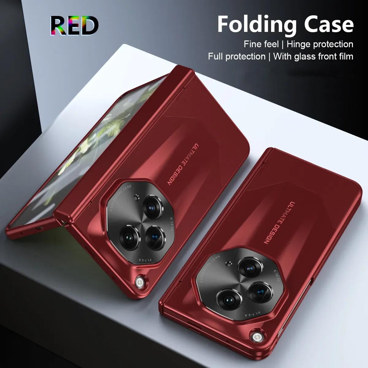 

Для oneplus open аксессуары для телефонов чехол из стеклянной пленки для one plus open противоударный матовый складной чехол для всего тела for Oneplus open