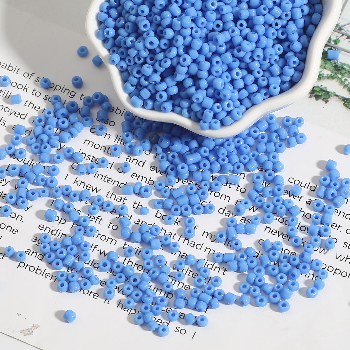 

2/3/4 мм однотонные чешские стеклянные бусины-разделители для ювелирных изделий, аксессуары ручной работы «сделай сам» 2mm 1000pcs