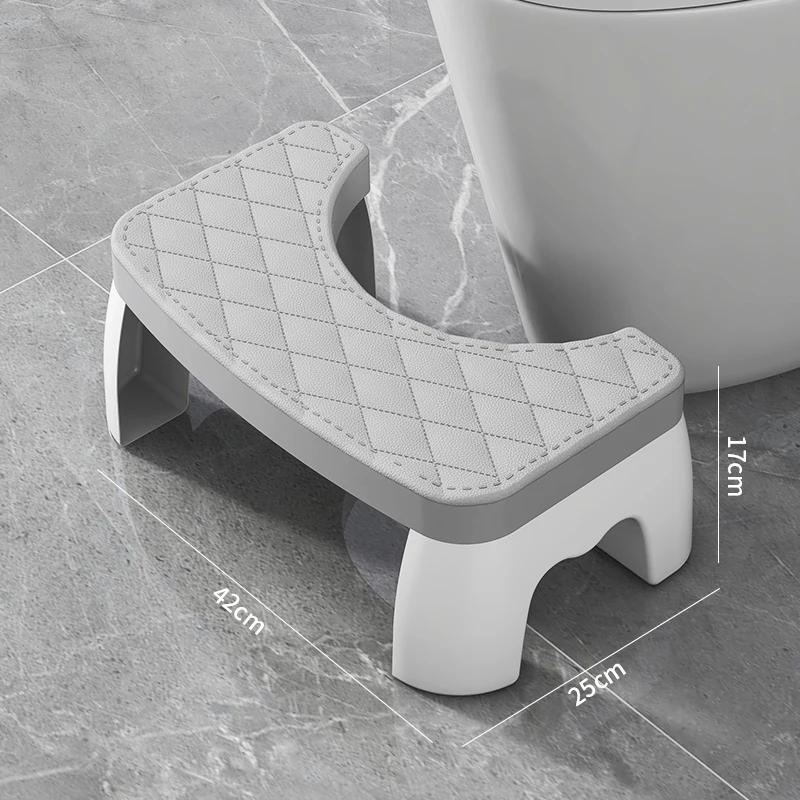 1 PCS Toilet Squat Stool Removable Non-slip Toilet Seat Stool Portable Squat Stool Home Multifunctional  Bathroom Accessories