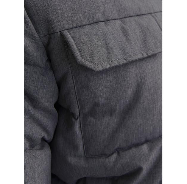 Зимняя куртка Jack&Jones, модель 12256858, серая, стандартный крой