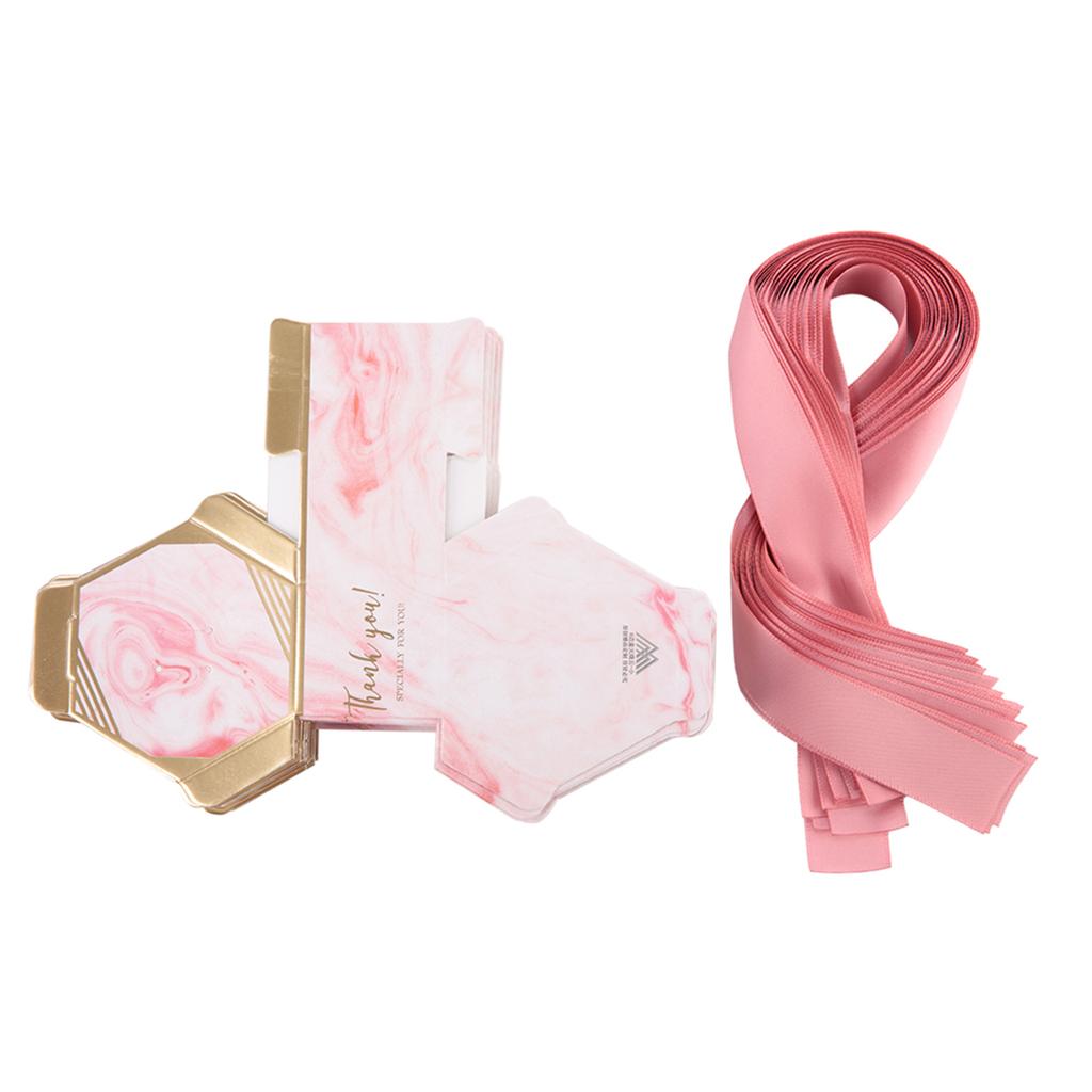 30 Pcs Candy Box Paper Gift Boxes Wedding Party Favors Ribbon
