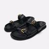 Damen Klassisches Schnallendesign Freizeit Dicksohlige Hausschuhe Damen Strandschuhe Offene Zehen Flache Schuhe Modische Damen Sandalen