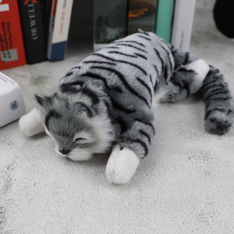 Gatto Peluche Elettrico Rotolante Con Suono Per Gioco e Intrattenimento dei Bambini
