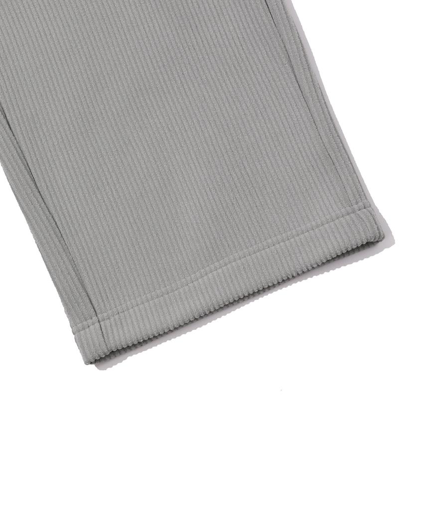BEENTRILL Corduroy Fleece Sweatpants (Gray)