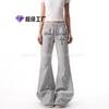 Womens Flared Straight Leg Casual Pants 2026 Comfort Relaxed Wide Trousers