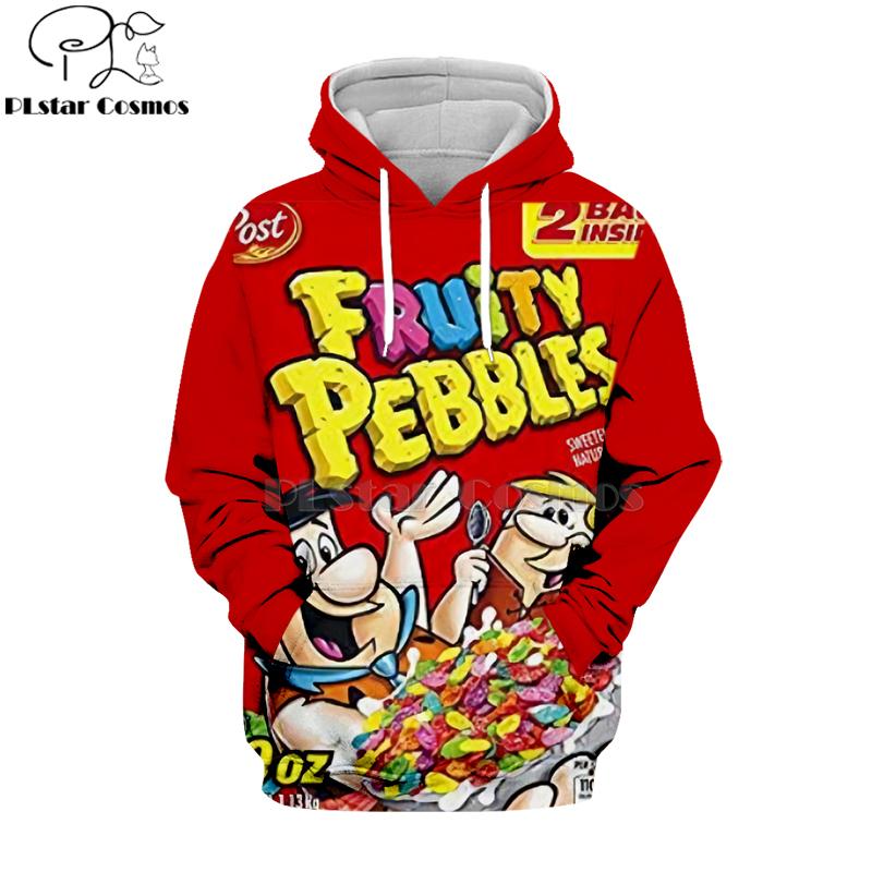 Newest Candy Snack Bag Chocolate Sauce 3D Hoodies Food Harajuku Men Women Long Sleeve PulloVer Hooded Sweatshirt Casual Brand