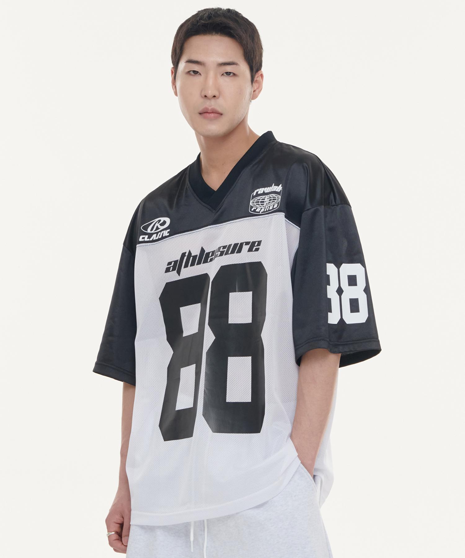 Row Lab 88 Football Mesh Jersey - White M