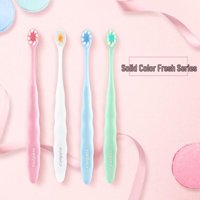 Colgate Ultra-Dense Fluffy Soft Bristle Toothbrush 3-Pack