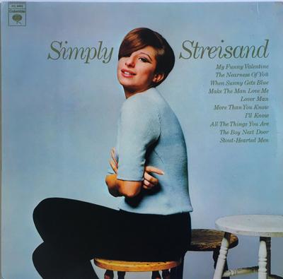 LP Record BARBRA STREISAND  Simply Streisand PC9482 COLUMBIA US Jazz Used