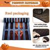 Halloween Non Slip Pumpkin Floor Mat Scary Bathroom Carpet for Indoor Living Room Kitchen Halloween Party Decoration Rug