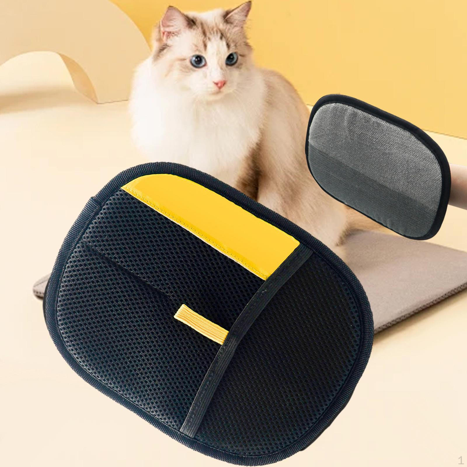 

Перчатка для вычесывания кошек для ковров, одежды, диванов, подушек для автомобиля, 20cmx14cm