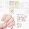 20 Sheets Nail Stickers for Kids, 4 Packs Cartoon Nail Art Stickers with Fun Designs, Self-Adhesive Sticker Nails for Girls 3-12 Years Old, Perfect