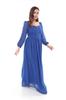 Women's Big Size Dress Sweetheart Collar Plus Size Dress 1785-Saks
