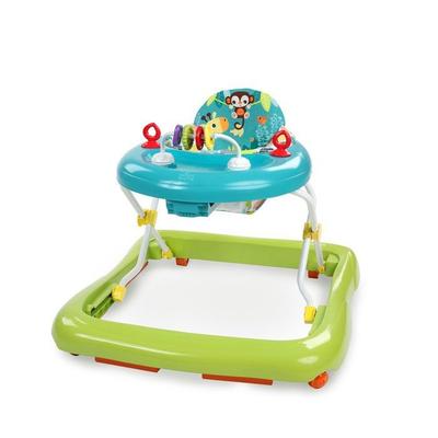 Trotteur Bébé Pliable- Safari- Jouets Interactifs, Hauteur Réglable, Cadeau Bébé 6M+