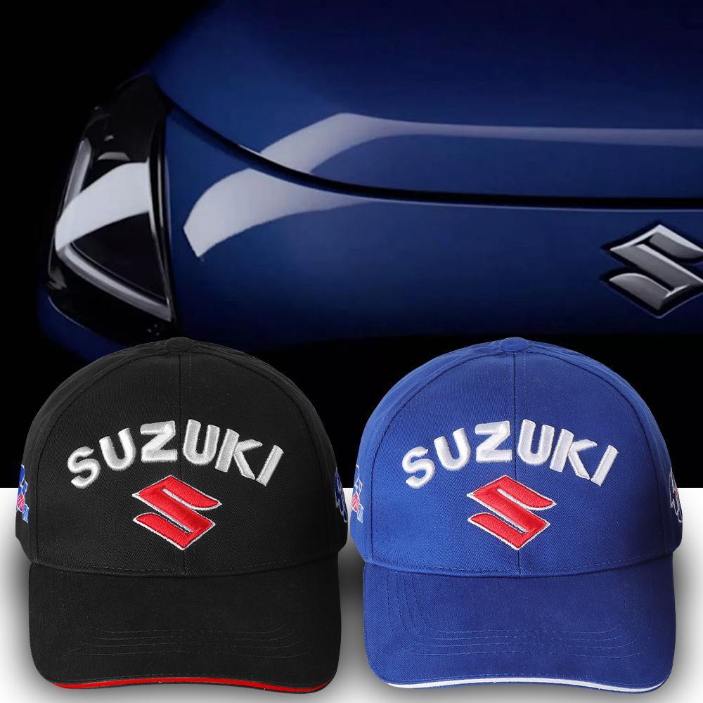 Car Logo Baseball Cap Spring Summer Sport Cap Solid Hip Hop Hat For Suzuki Swift Sport Vitara Jimny SX4 Alto Splash Wagon Baleno