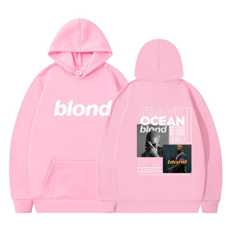 2024 Außenhandel Neu Blond Grenzüberschreitend Herbst/Winter Neu Fleece Lässig Kapuzenkragen Unisex Kapuzenpullover