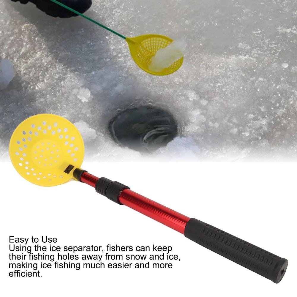 31.69 Inch Ice Fishing Scoop Adjustable Length Ice Fishing Scooper Fishing Scoop  Ice Fishing Gear