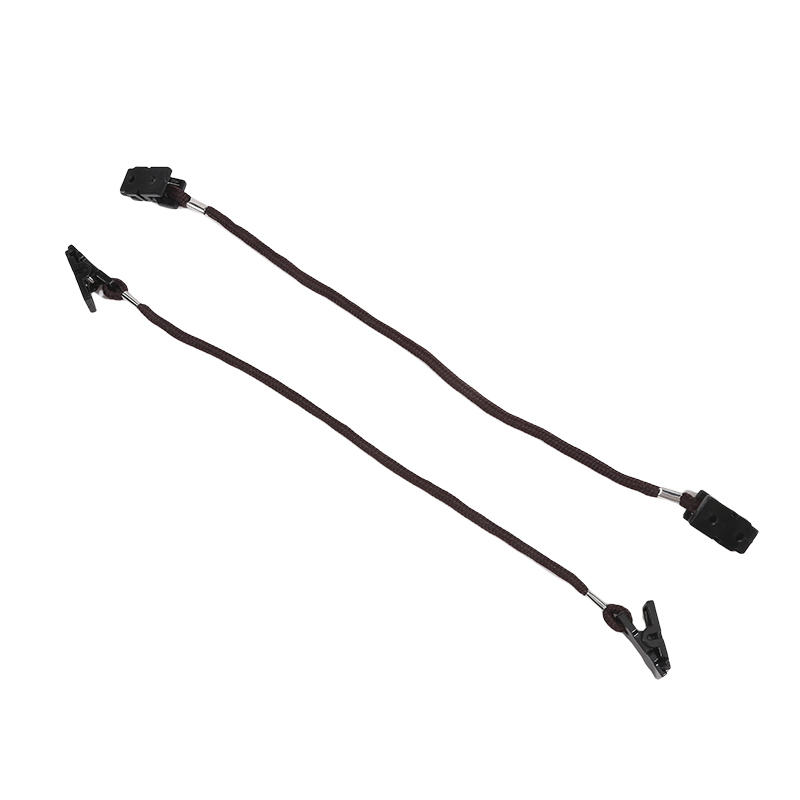 2pcs Women Men Travel Sun Hat Holder Straps Windproof Rope Sports Anti-drop Anti-lost Glasses Chain