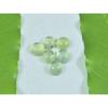 7 MM Natural Prehnite Round Cabochon Loose Gemstone 6 Pcs Lot A-264
