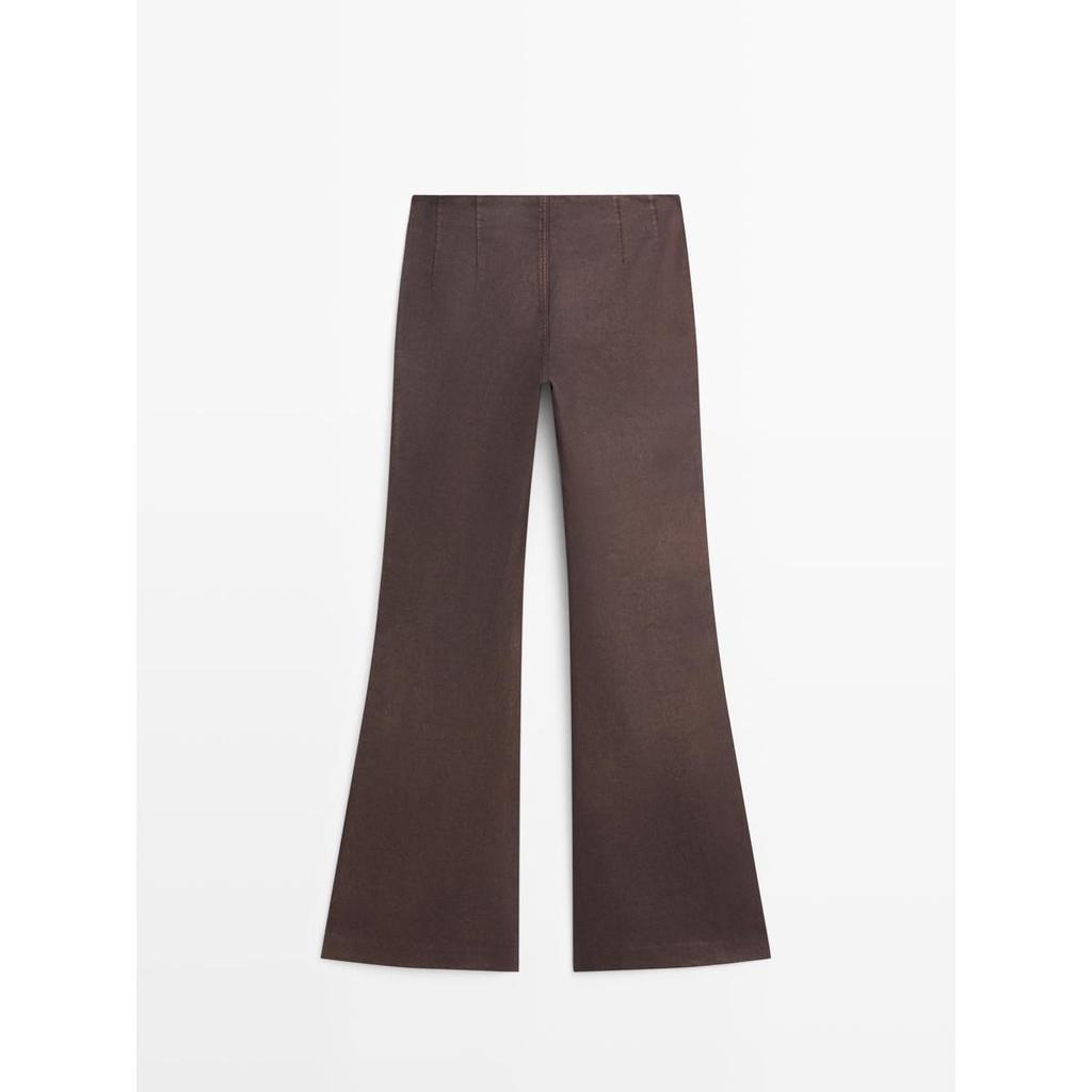 Masimodutti Bell-Bottom Pants