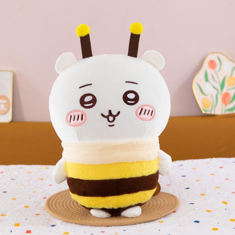 

Plush Toy Bee Series Cute Cartoon Giji Character Backrest Stuffed Animal For Kids And Teens Gayi,30cm