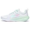 Li Ning Lanying Light Comfortable Textile, TPU Low Top Running Shoes Women's White Cyan Pink AFVT012-3