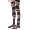 1Pair White Bandage Wool Knee Stockings Women Lolita Cross Straps Sexy Sock