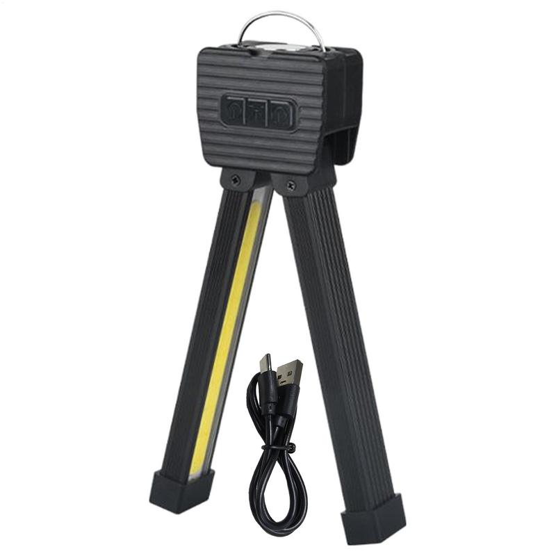 Posing Lamp Gym Waterproof Led Flashlight Posing With Magnet Rechargeable Flashlight With Hook 7-grades Dimming 180 Degree