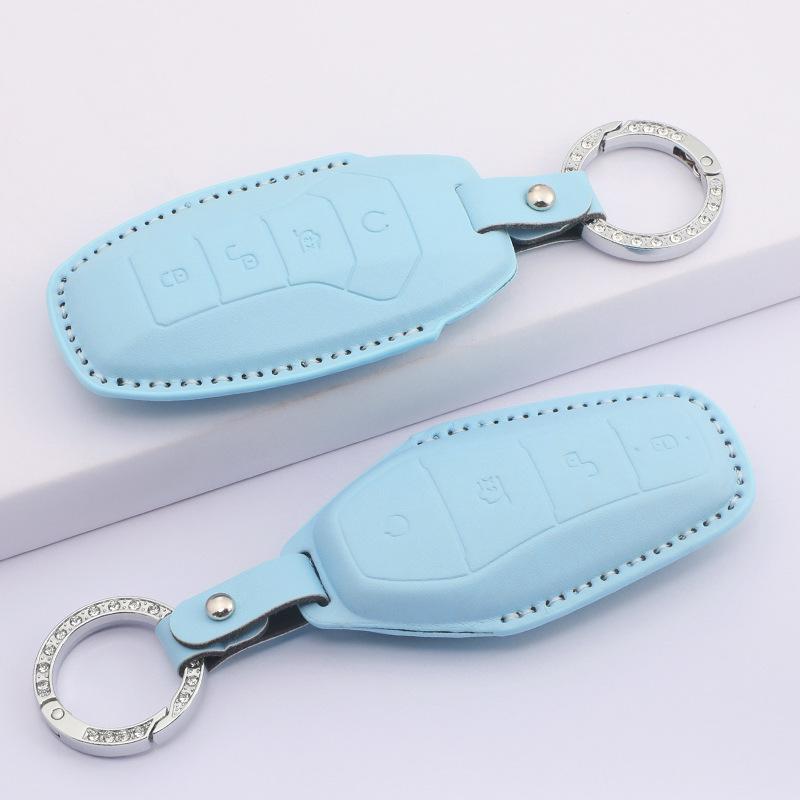 Compatible Key Case for BYD Models: Han, Qin Plus DMI, Song Pro, Tang L, Yuan 05, Seagull, Seal 06, Dolphin
