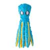 Plush Voice Octopus Dog Toy Bite Resistant Interactive Puzzle Chew Toy Teeth Cleaning Pet Supplies For Dogs